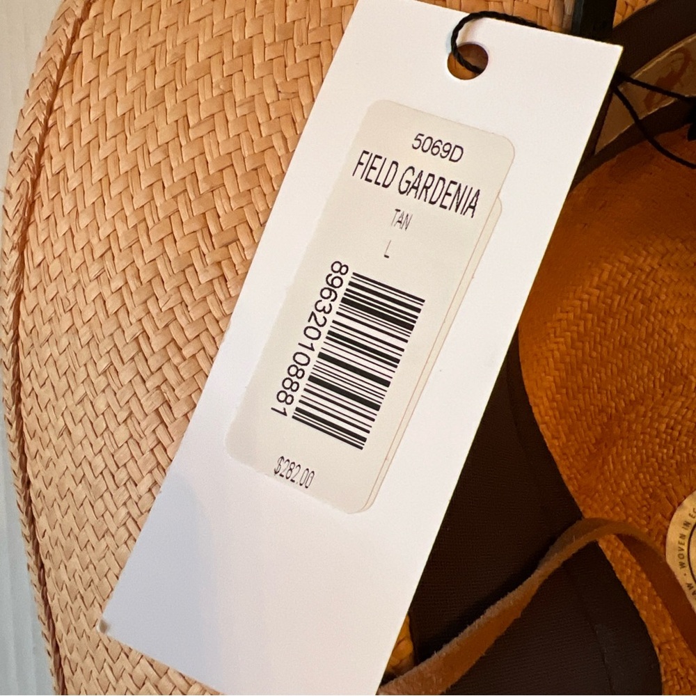 Freya M/L Field Gardenia Womens Tan M/L Hat NWT (MSRP $282) - Picture 11 of 13